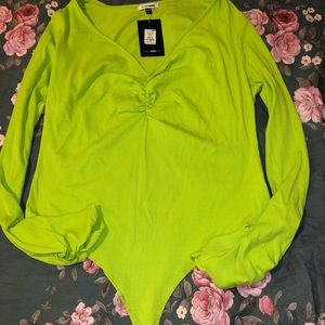 Lime Bodysuit.